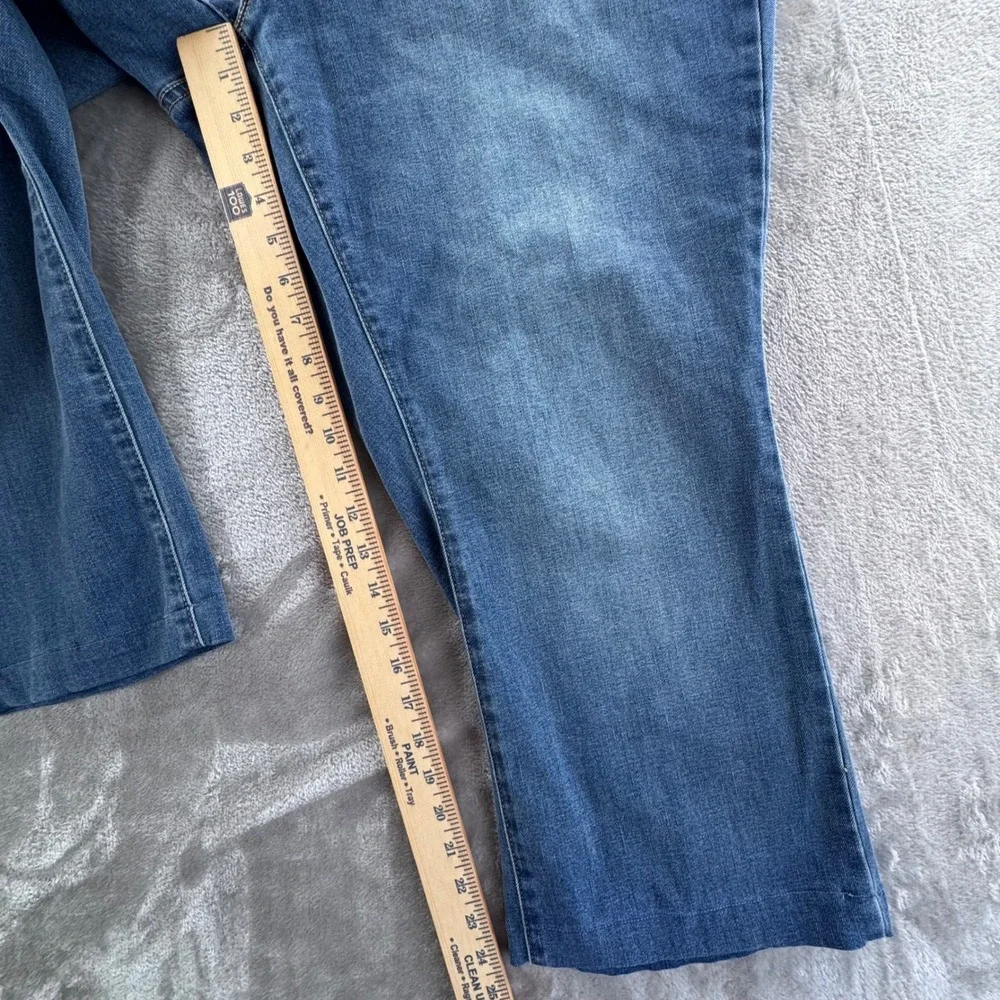 Old Navy Bootcut Jeans Womens 22 Blue High Rise Stretch Y2K‎ Denim Kicker Fit
